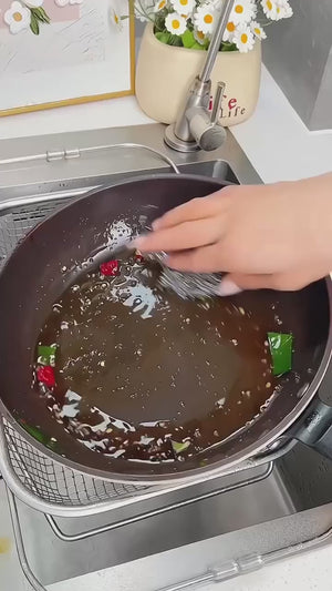 Liquid Adding Pot Washing Brush